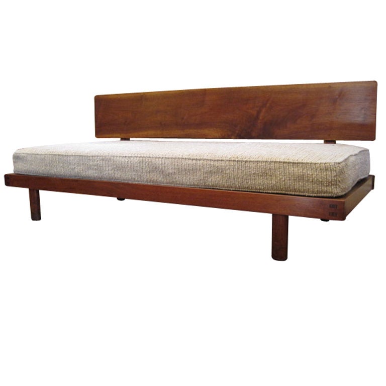 Walnut Davenport by George Nakashima
