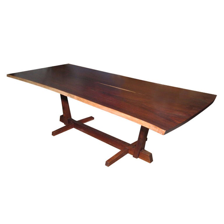 Rosewood Conoid Table by George Nakashima
