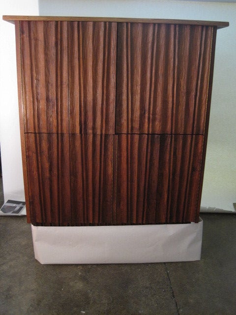 20th Century Four Door Cabinet by Gino Russo For Sale