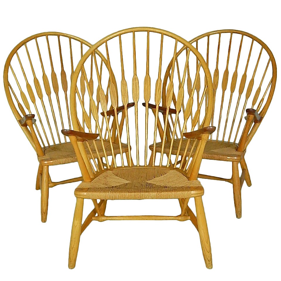 Peacock Chair by Hans Wegner For Sale