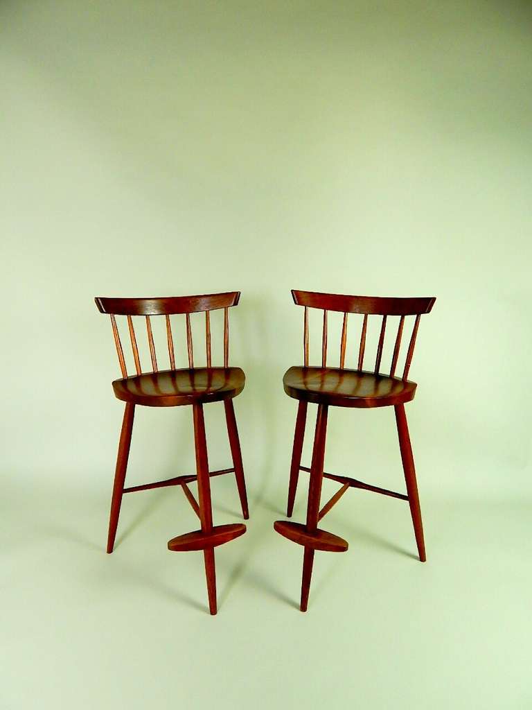 American High Mira Chairs by George Nakashima For Sale