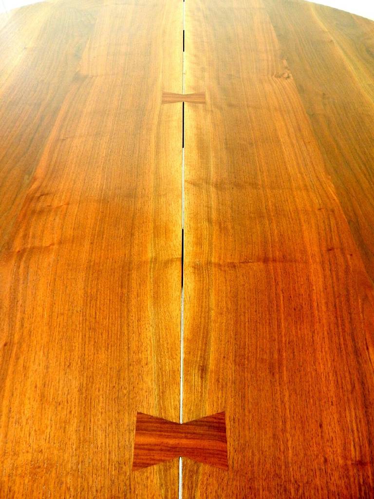 20th Century Walnut Cluster Base Table by George Nakashima For Sale