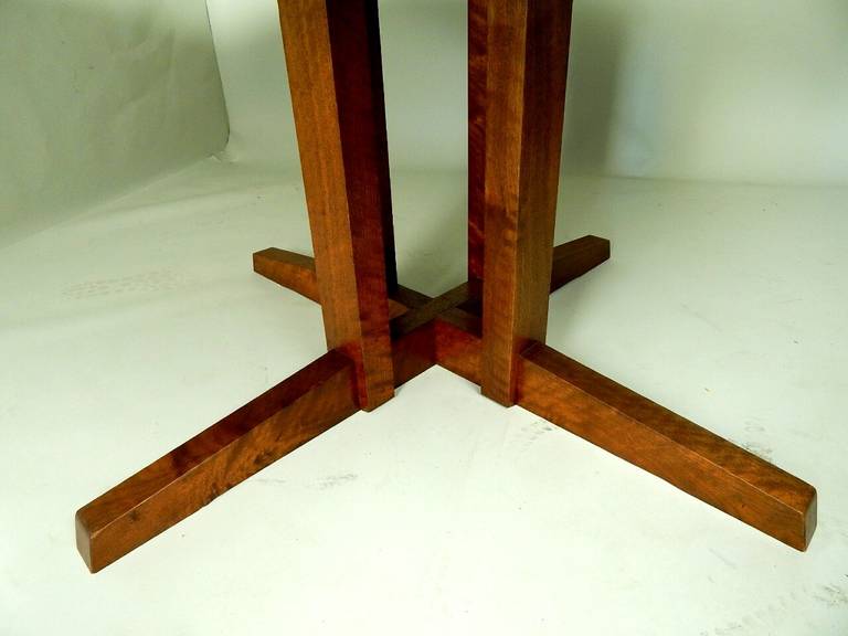 Walnut Cluster Base Table by George Nakashima For Sale 1