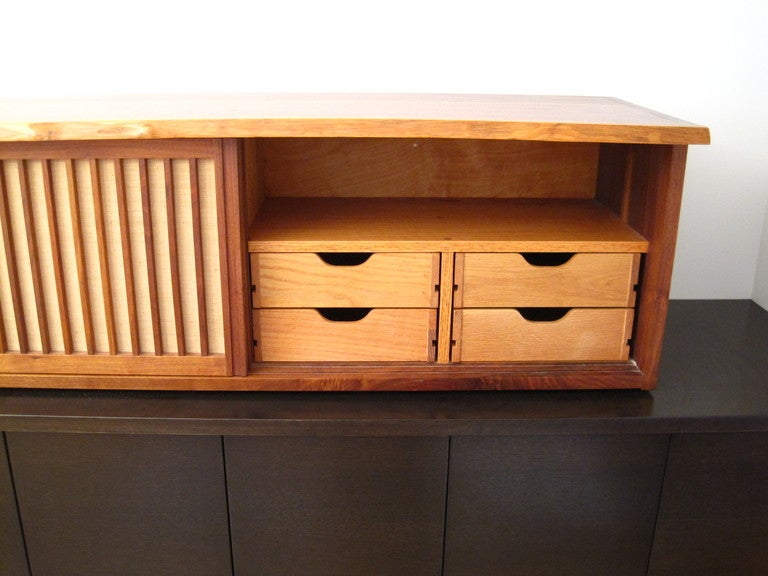 Wall Cabinet By George Nakashima In Excellent Condition In Sea Cliff, NY