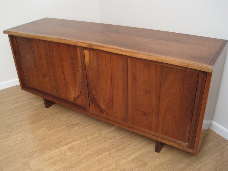 Walnut Floor Cabinet by George Nakashima For Sale 2