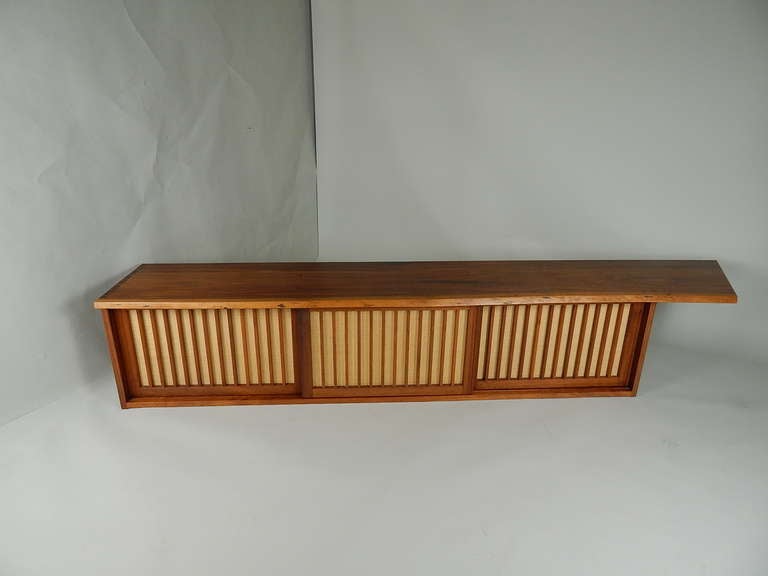 Walnut Wall Cabinet by George Nakashima For Sale 3