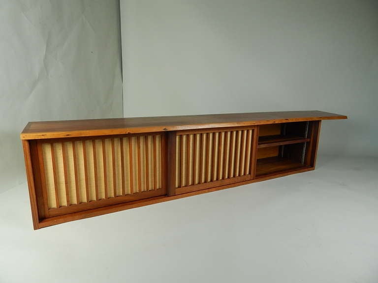 Walnut Wall Cabinet by George Nakashima For Sale 2