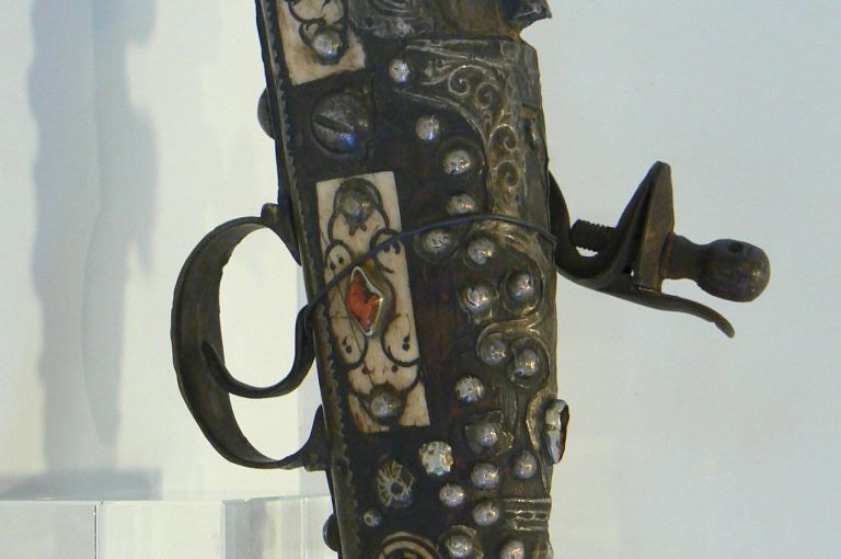 Jeweled Turkish Flintlock Pistol 1