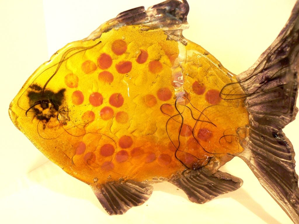 Amanda Brisbane (British 1964-  ) is internationally recognized as a singularly talented sand casted glass artist within her own medium, techniques, and the remarkable, stunning pieces she creates. “Inspired by glass and the challenges it creates;