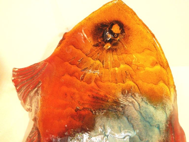 Amanda Brisbane (British 1964-  ) is internationally recognized as a singularly talented sand casted glass artist within her own medium, techniques, and the remarkable, stunning pieces she creates. “Inspired by glass and the challenges it creates;