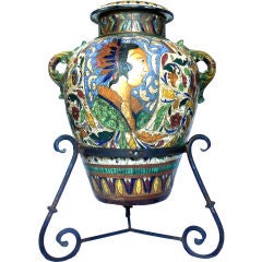 Antique 19th Century Spanish Urn