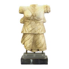 Stone Figural Fragment in Greco Roman Style