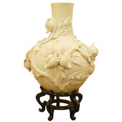 Antique Asian Blanc de Chin  Porcelain Vase