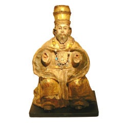 Russian Orthodox Santos on Granite Base