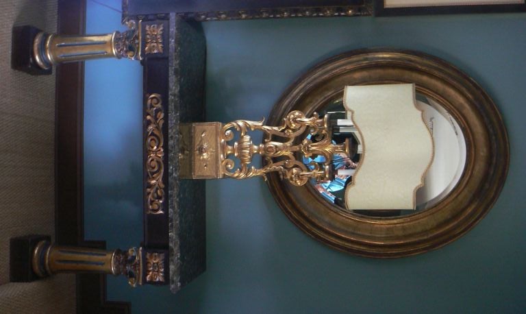 Pair of Custom Corinthian Columned Consoles
