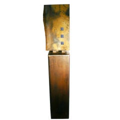 Abstract Steel Sculpture by Paulden Evans