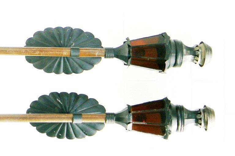 Monumental Venetian Lanterns Pair