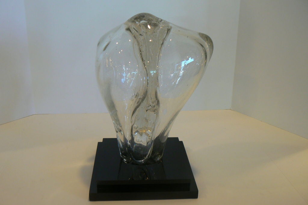 Hand Blown Glass Sculpture