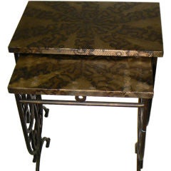 French Art Deco Nesting Tables