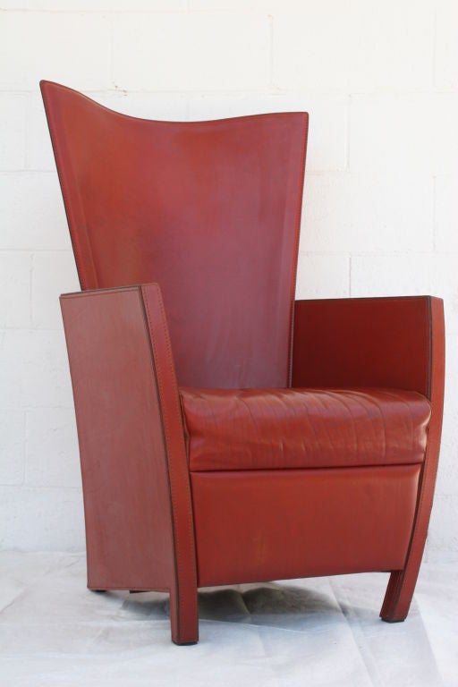 Red Leather Chair
