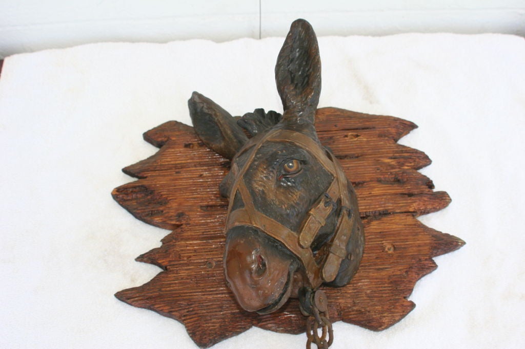 American Mule's Head and Moon-Shine Bottle