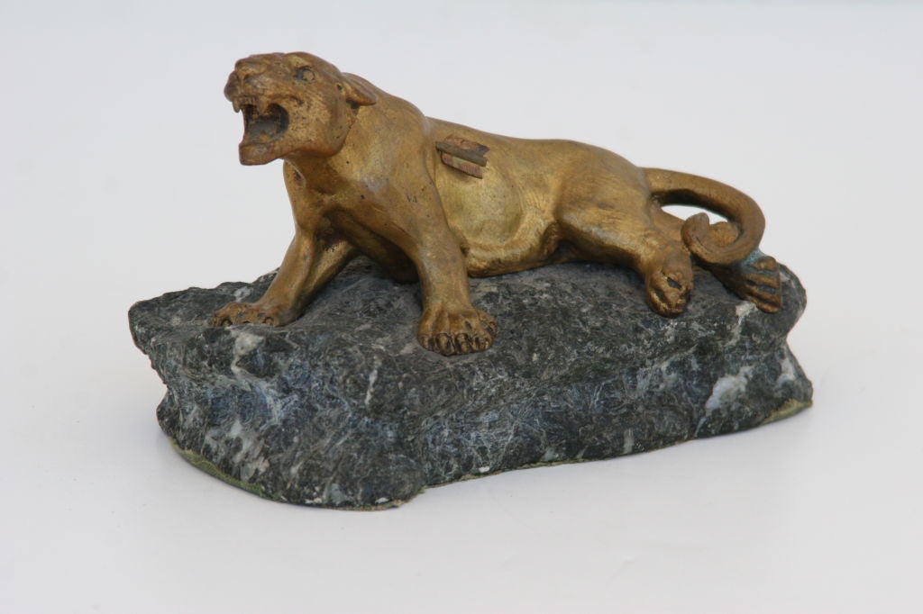 Bronze Wounded Lioness