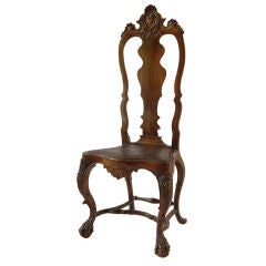 Antique Brazilian Rosewood Side Chair