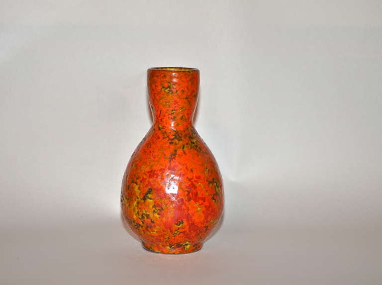Mid Century Modern Ceramic Vase 1950's In Excellent Condition For Sale In London, GB