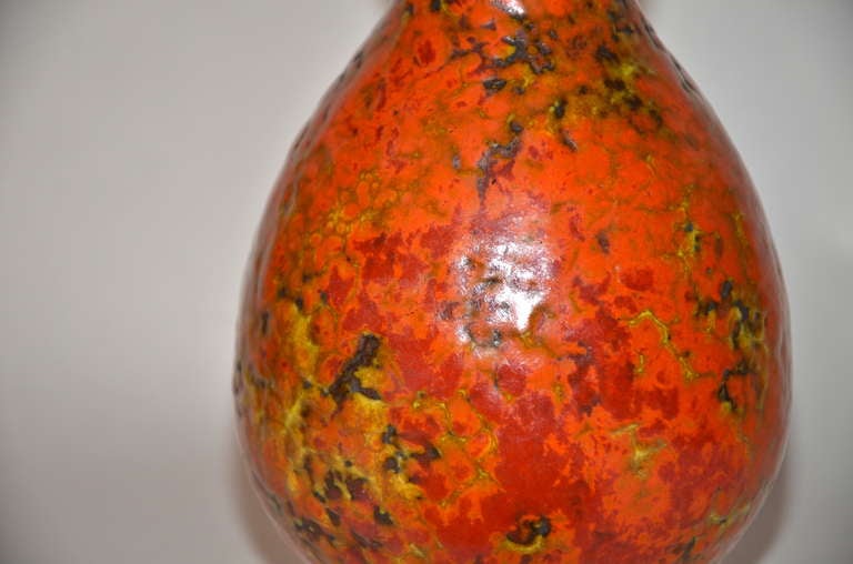 Mid Century Modern ceramic vase made in the 1950's.
