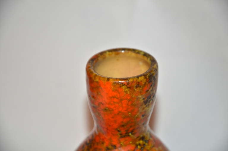 Hungarian Mid Century Modern Ceramic Vase 1950's For Sale