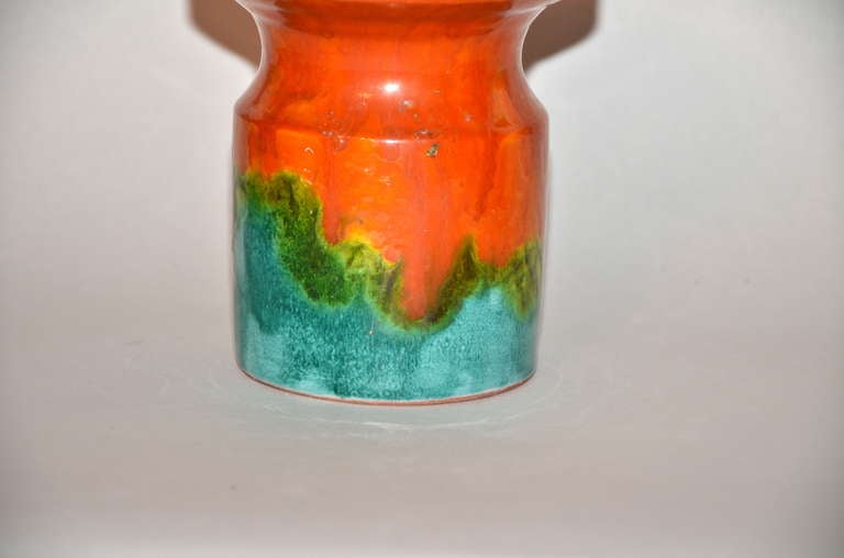 Decorative ceramic vase, made in the 1960's