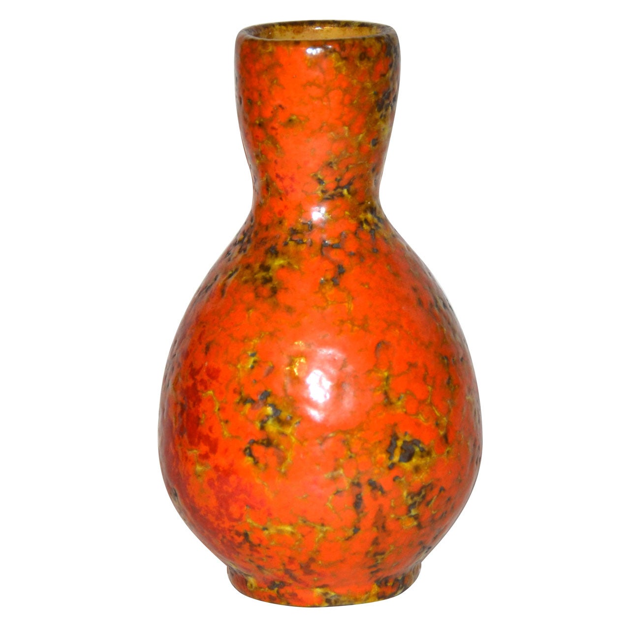 Mid Century Modern Ceramic Vase 1950's For Sale