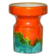 Mid Century Modern Ceramic Vase, 1960s-1970s