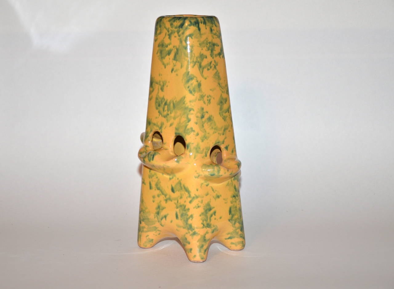 Mid-Century Modern Abstract Ceramic Vase, 1950s