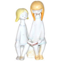 Mid-Century Modern Ceramic Sculpture, 1950s