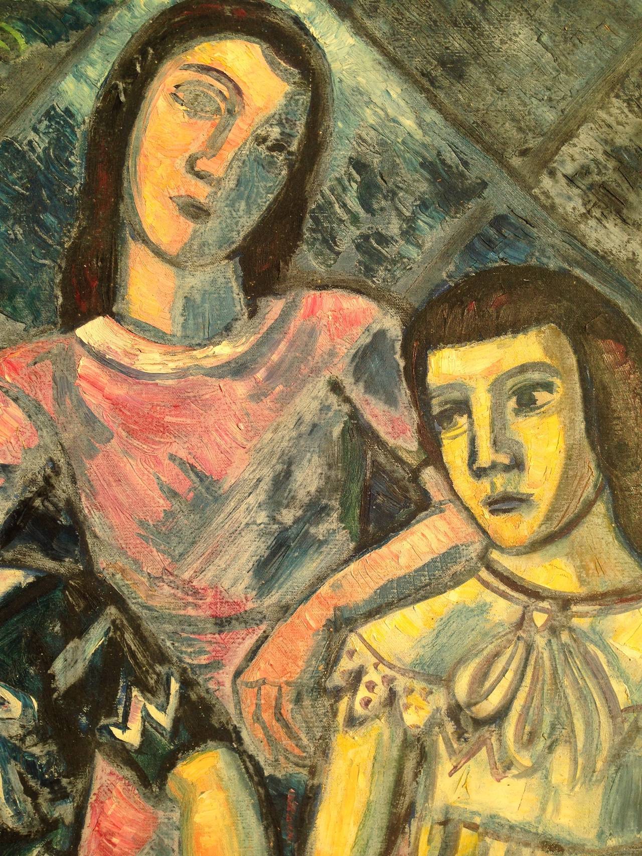 Jankay's works and paintings influenced by famous iconic artist such as Chagall, Matisse and Picasso. His work shows happiness and love of life and celebrating woman.

Biography of Tibor Jankay (1899-1994).

Tibor Jankay was born 1899 in