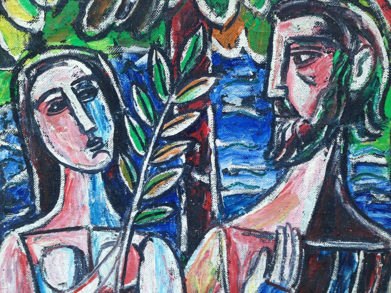 Jankay's works and paintings influenced by famous iconic artist such as Chagall, Matisse and Picasso. His work shows happiness and love of life and celebrating woman.

Biography of Tibor Jankay (1899-1994).

Tibor Jankay was born 1899 in