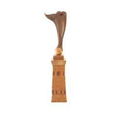 Monumental 6 foot Sculpture "Tusk" by Randall Oldrieve