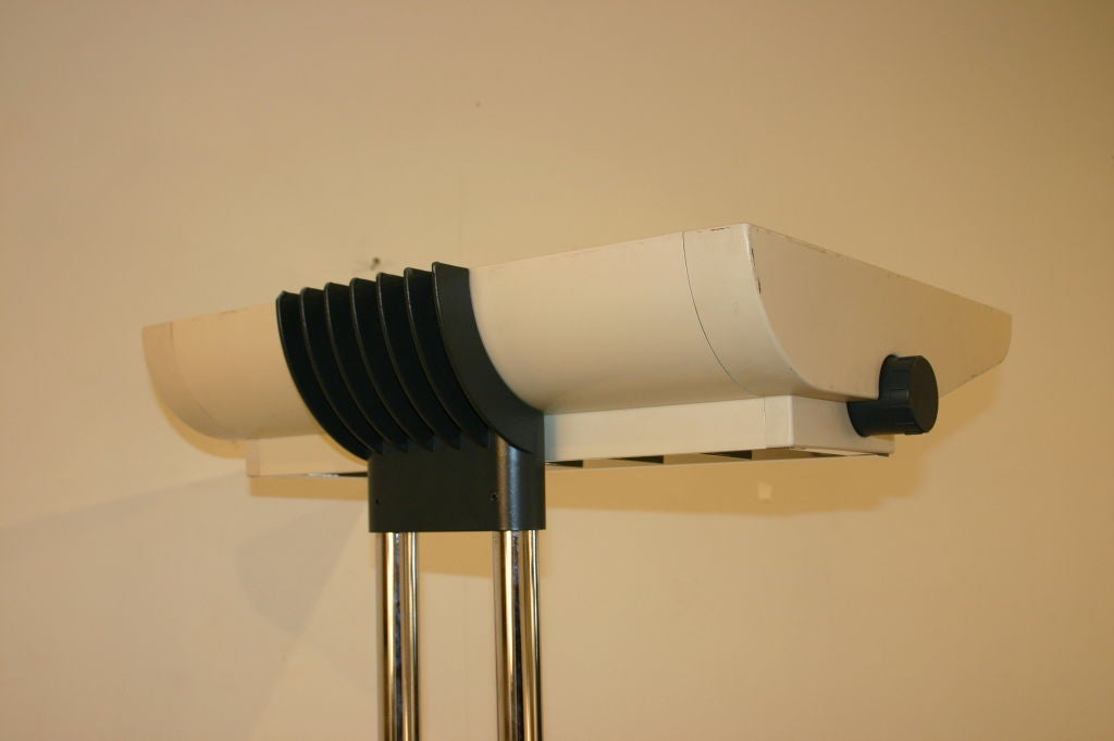 Machine Age Floor Lamps, France, circa 1970s