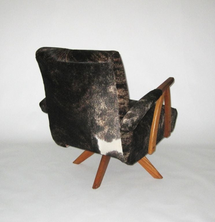 Hans Wegner Early Armchair with Rocking System