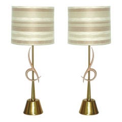 FINAL OFFER: Mid Century Modern "Rembrandt" lamps