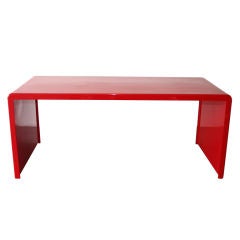 Ferrari Red Executive Desk France c. 1970