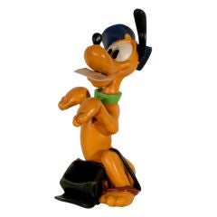 Vintage Walt Disney figure Pluto c. 1970-1980