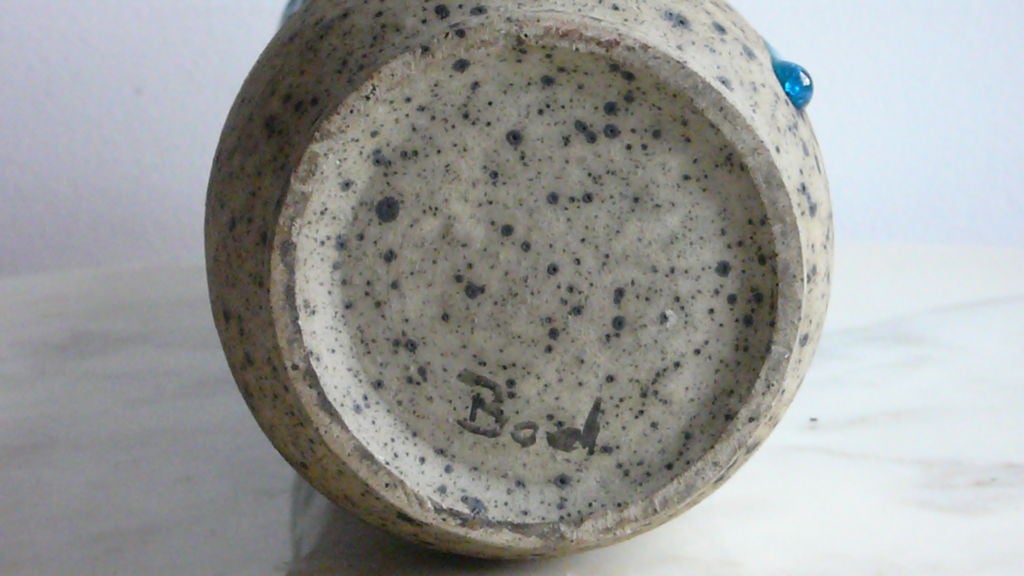 20th Century Mid-Century Modern Ceramic Vase, 1950s For Sale