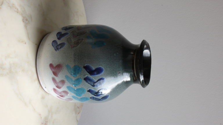 Mid-Century Modern Mid Century Modern Ceramic Vase 1950's For Sale