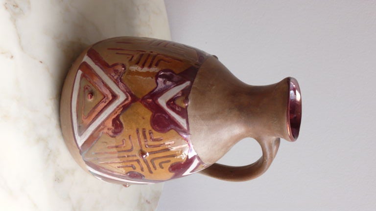 Austrian ceramic pitcher, made in the 50's-60's