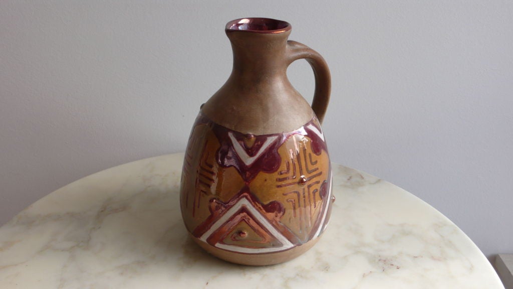 Mid Century Modern Pitcher, 1950s In Excellent Condition For Sale In London, GB