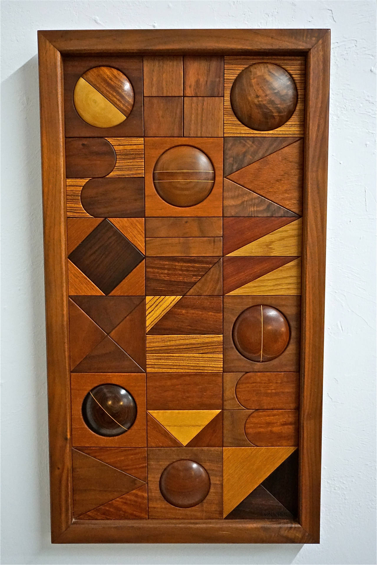 Wood Assemblage Sculpture by Dave Criner at 1stdibs