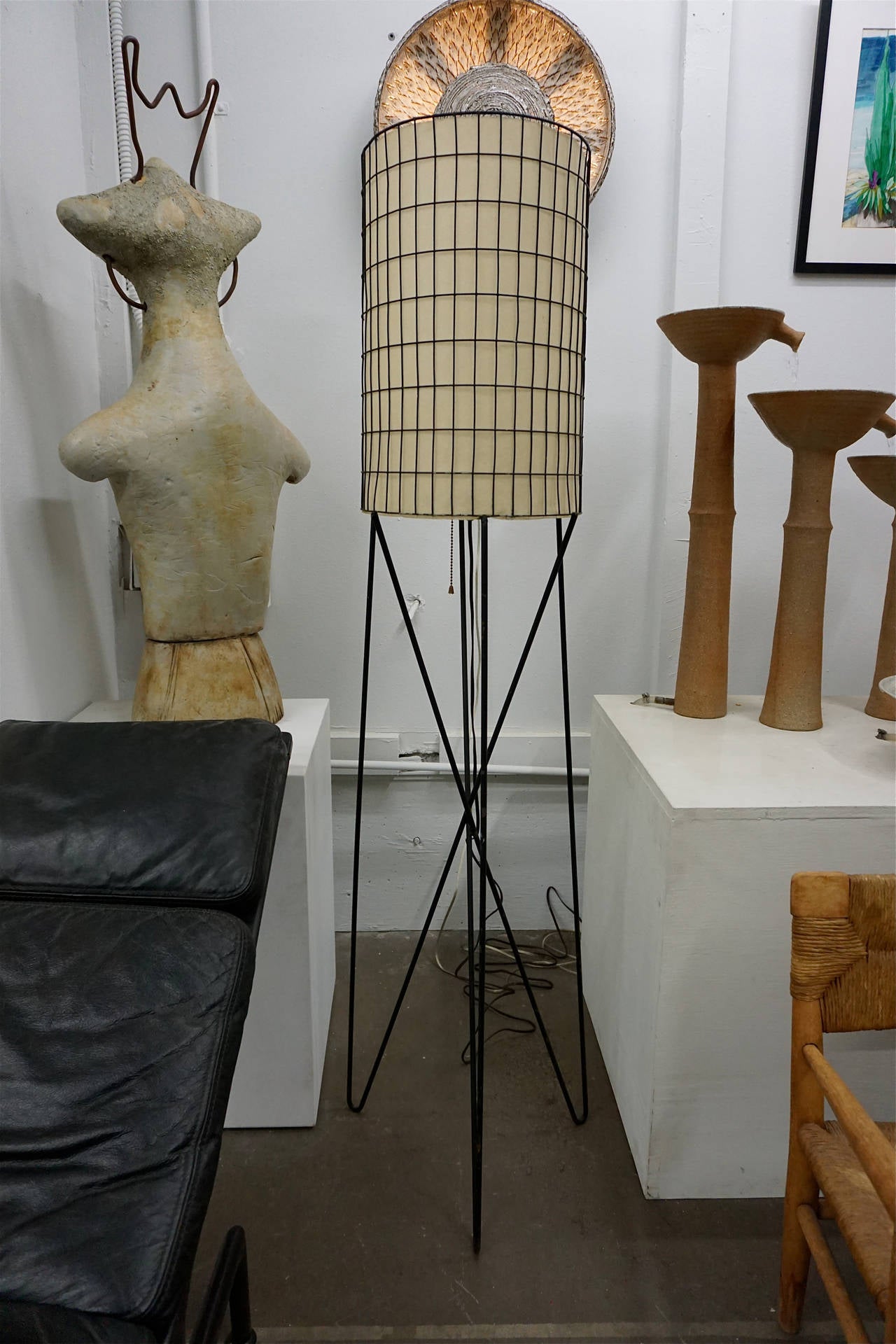 Mid-Century Modern Paul Mayen Floor Lamp