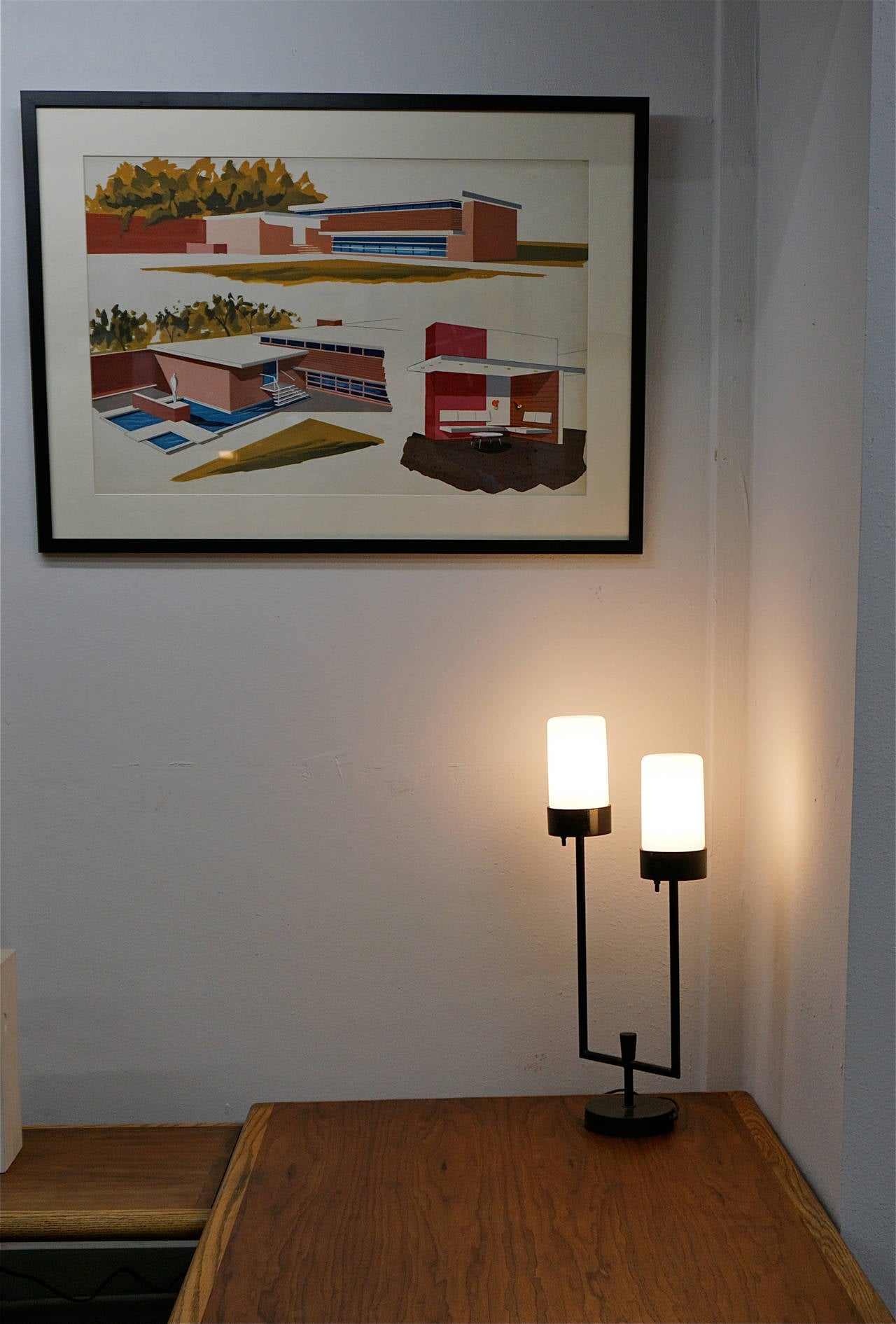 American Table Lamp by Prescolite, Berkeley, California For Sale